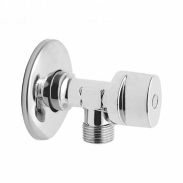 Ъглов кран /месинг-никел/ 1/2"- 3/4" STABIL - COMFORT