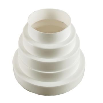 Редуктор за въздуховод PVC /Ø80 - Ø150/